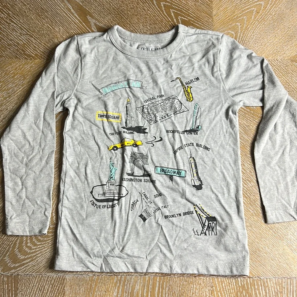 CREWCUTS Set of Two Longsleeve Tees 4/5